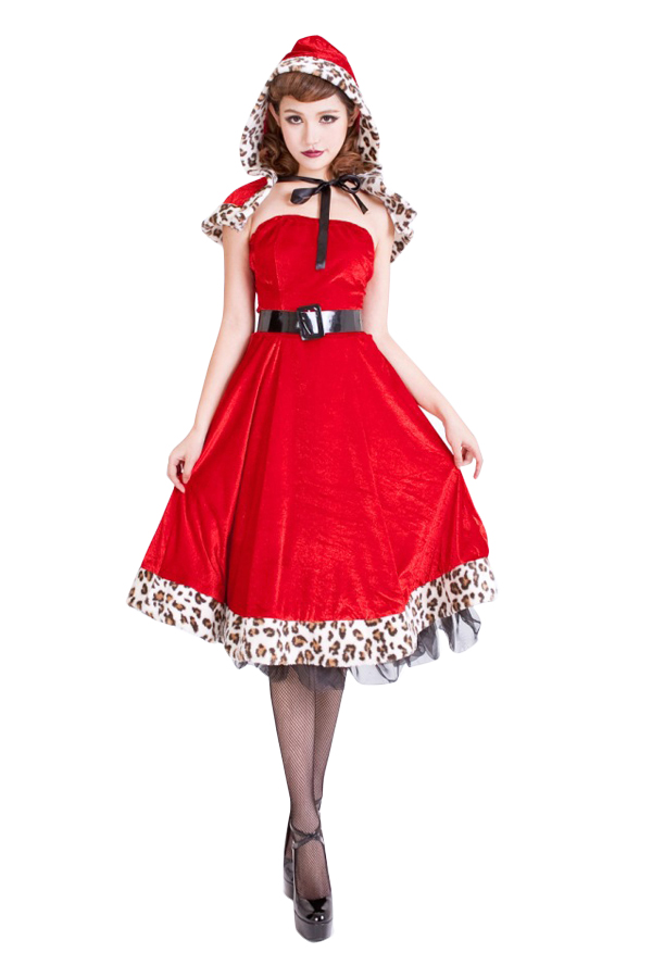 Christmas Costume Lovely Hoodwinked Santa Costume - Click Image to Close